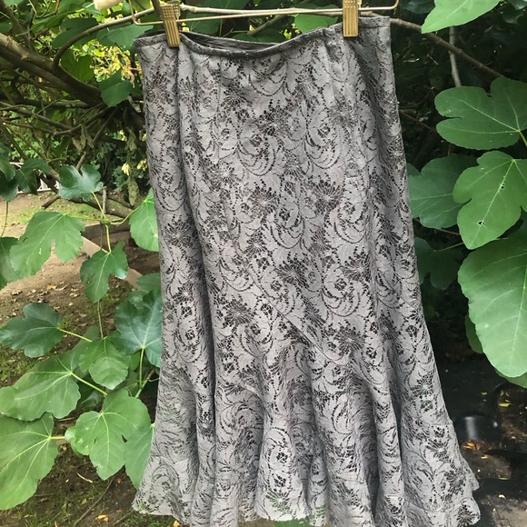 Vintage Green Lace Skirt Size 0 🎄 - Picture 6 of 7